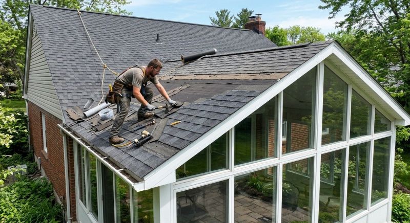 Damaged Roof Replacement in Manchester, NH