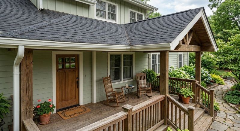 Porch Roofing Installation in Boston, MA